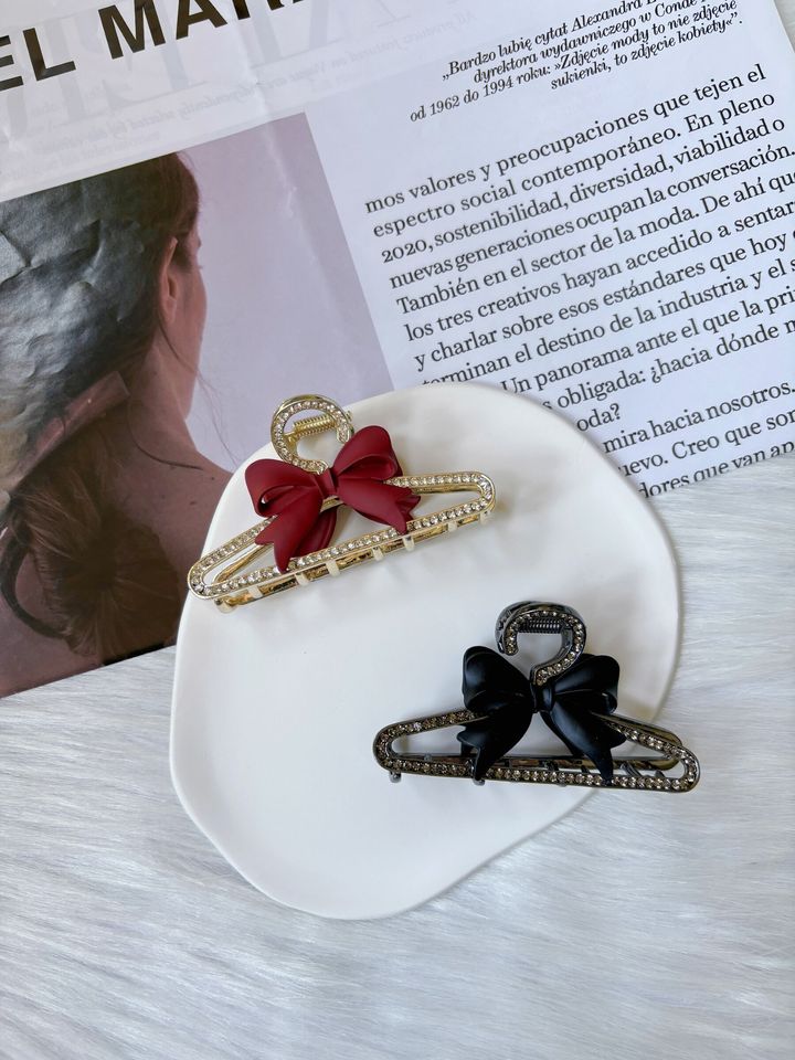 3D ribbon claw clip (6cm)