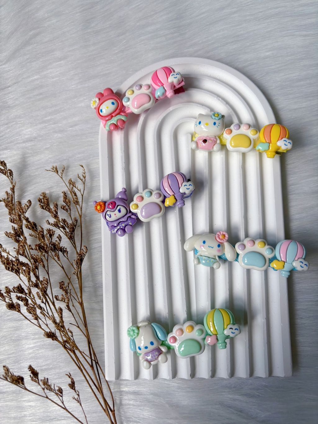 sanrio family duck clip