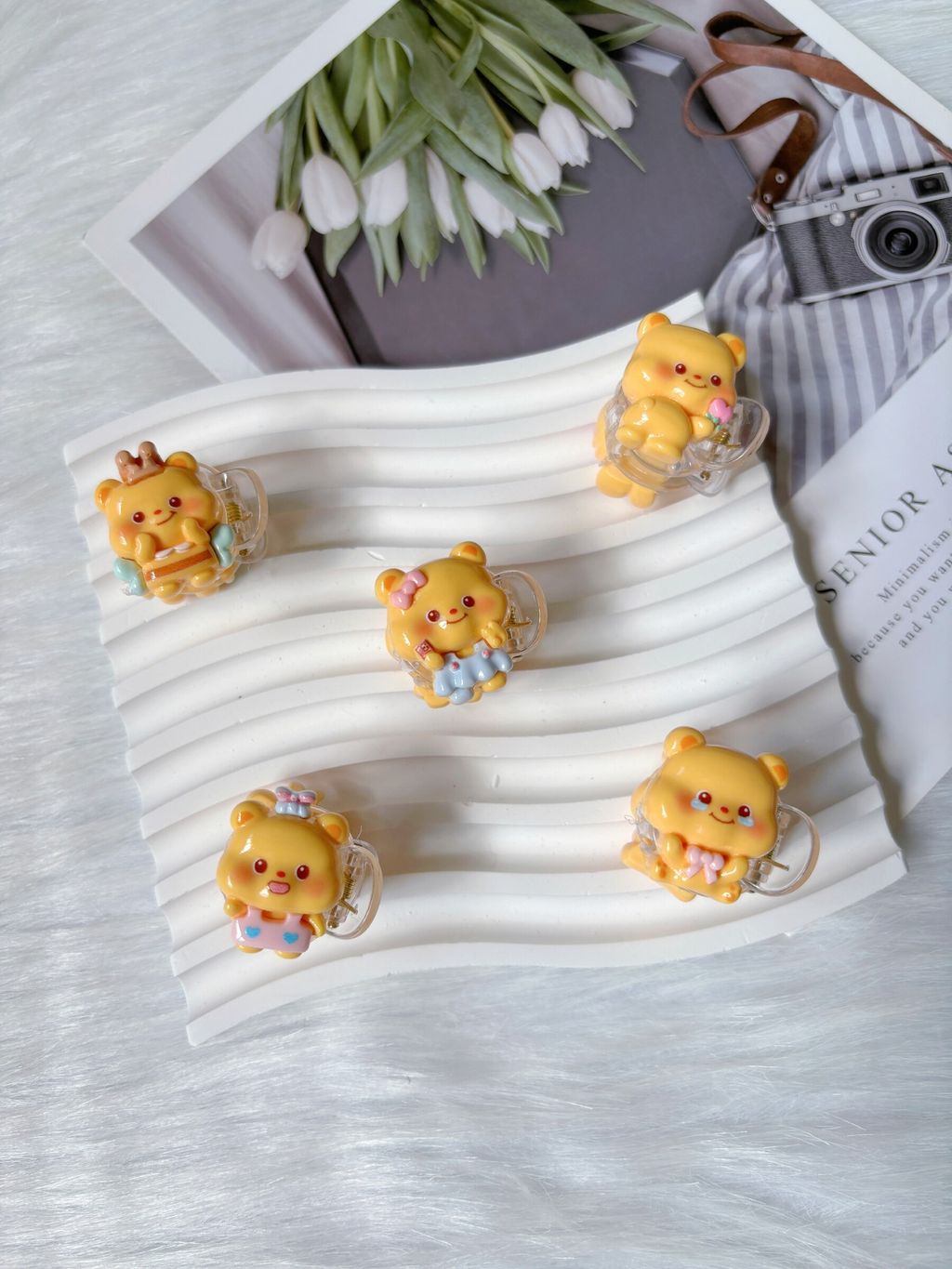 cute bear claw clip (1.5cm)