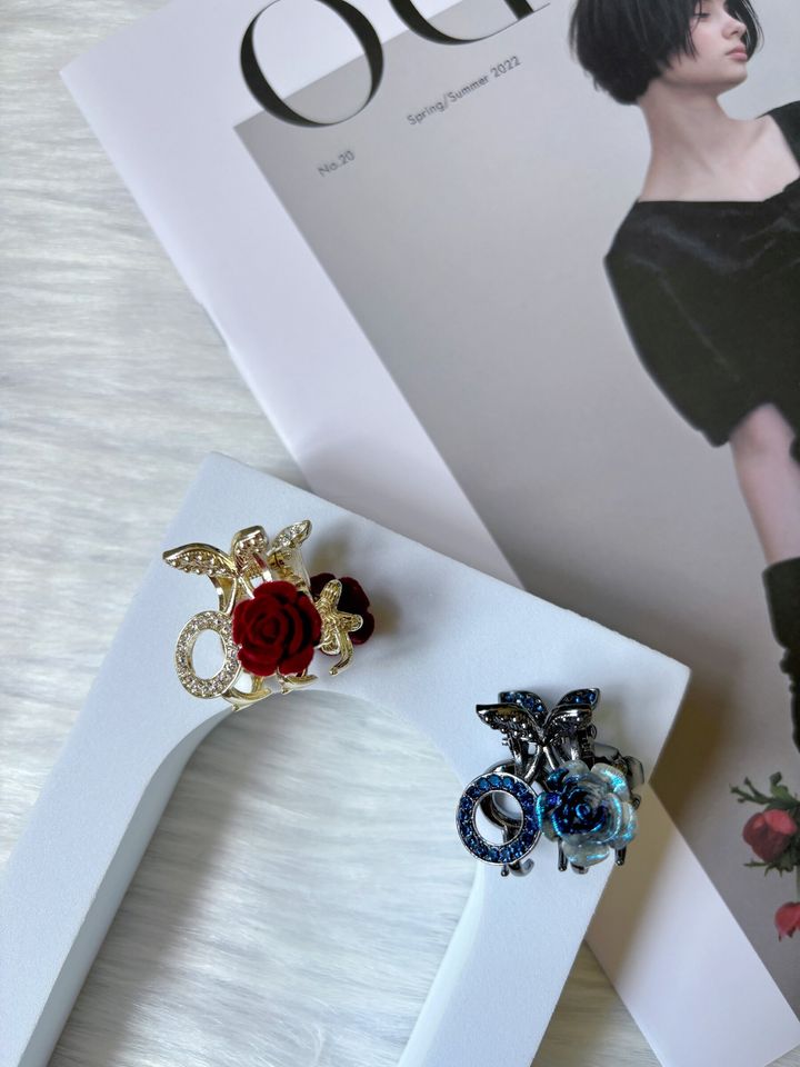 flower theme claw clip (3cm)
