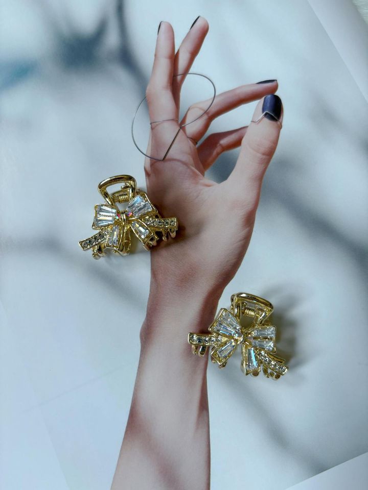 quartz ribbon claw clip (3cm)