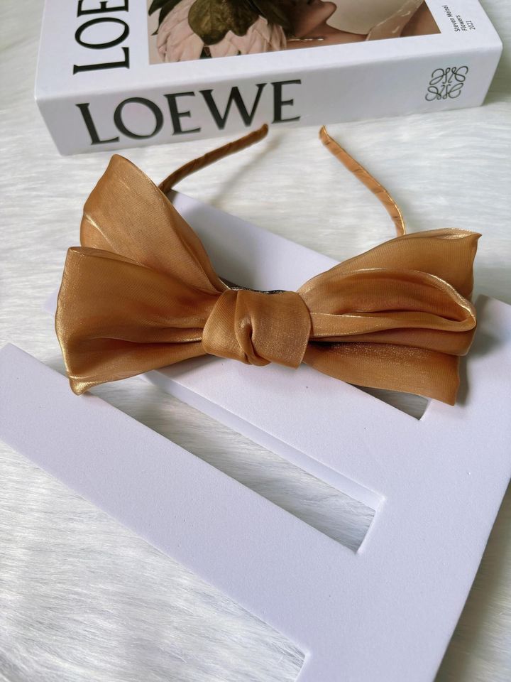 organza ribbon headband