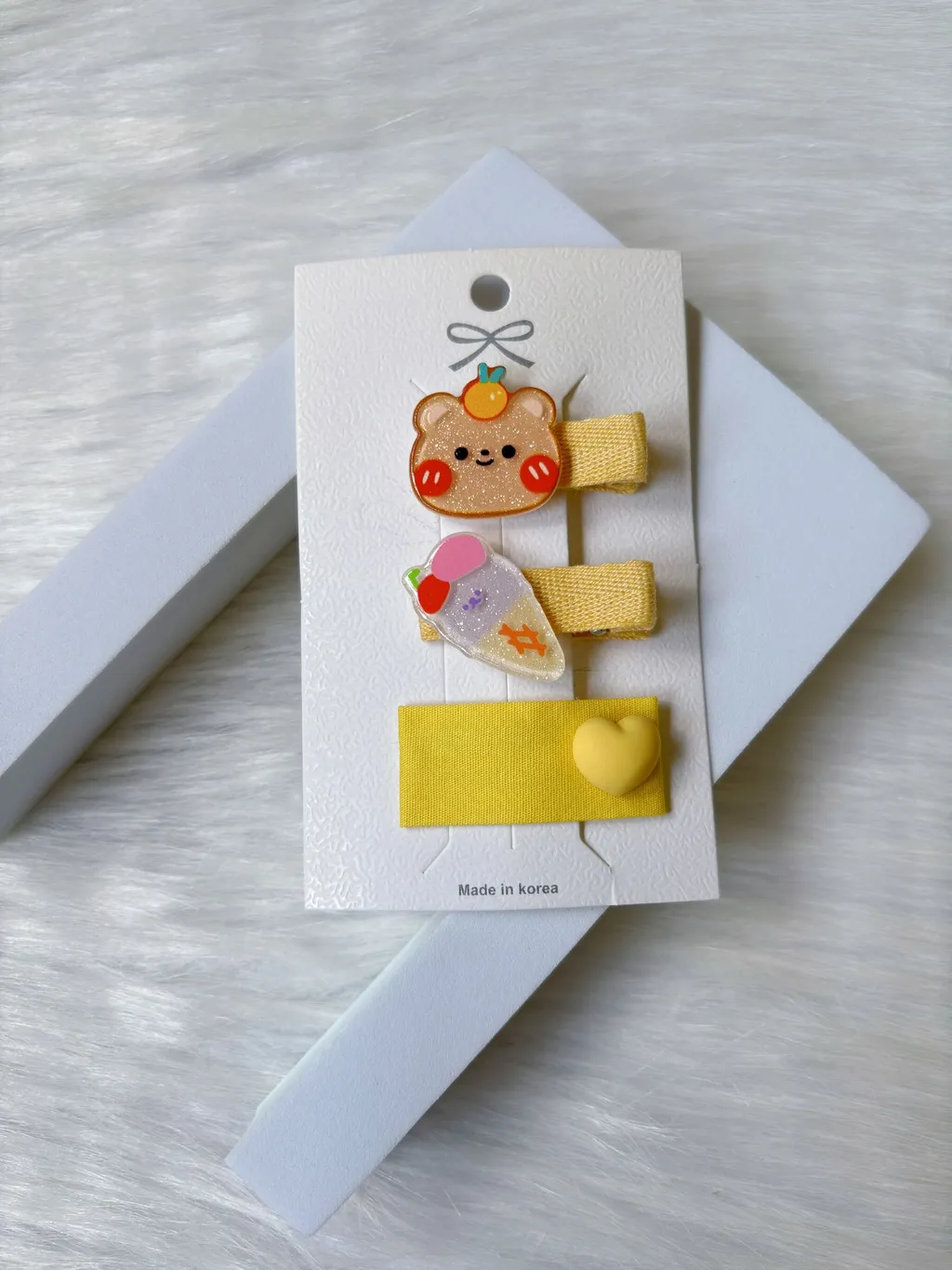 yellow theme mix clip (3 in 1 set)