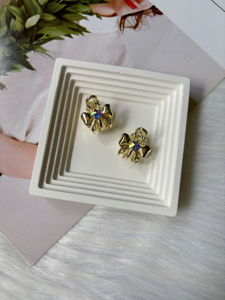 ins style ribbon claw clip (1.5cm)(1pair)