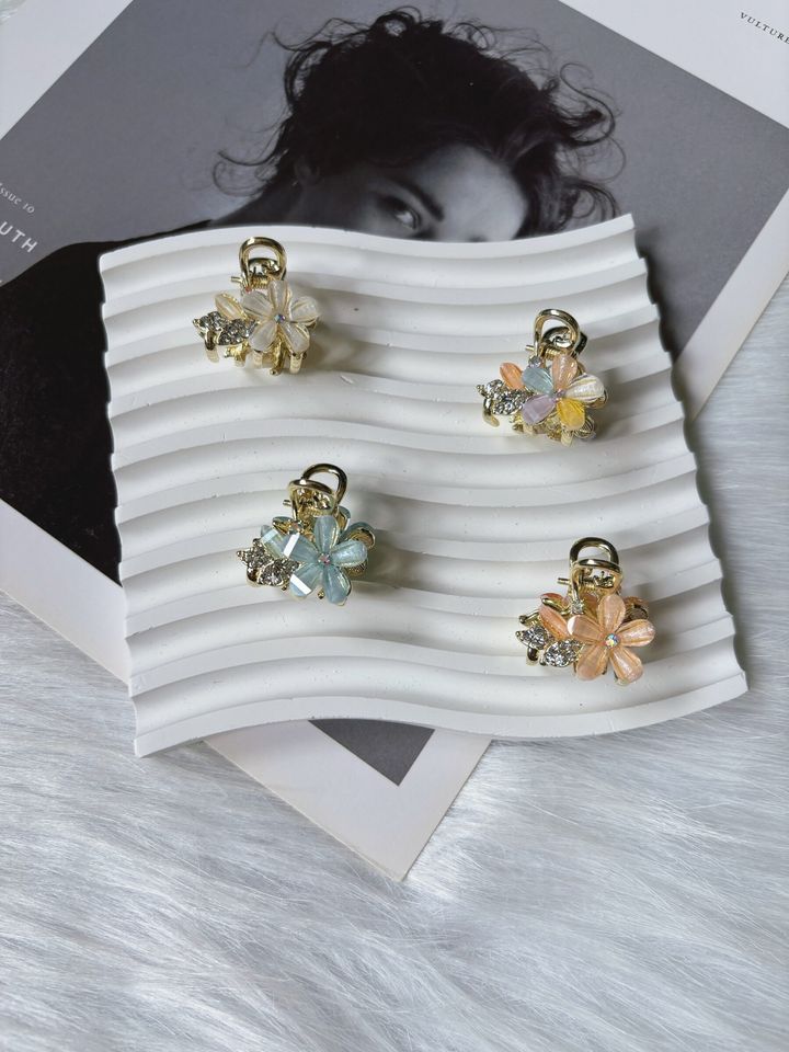 liuli flower claw clip (2cm)