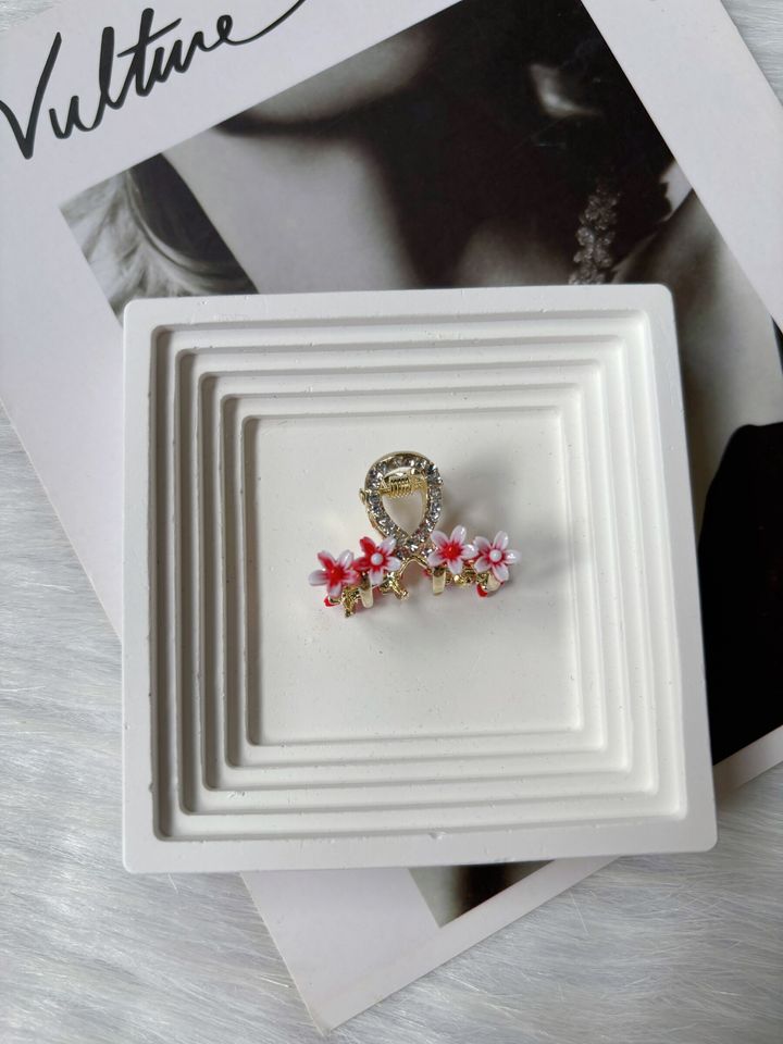 sweet flower claw clip (4cm)