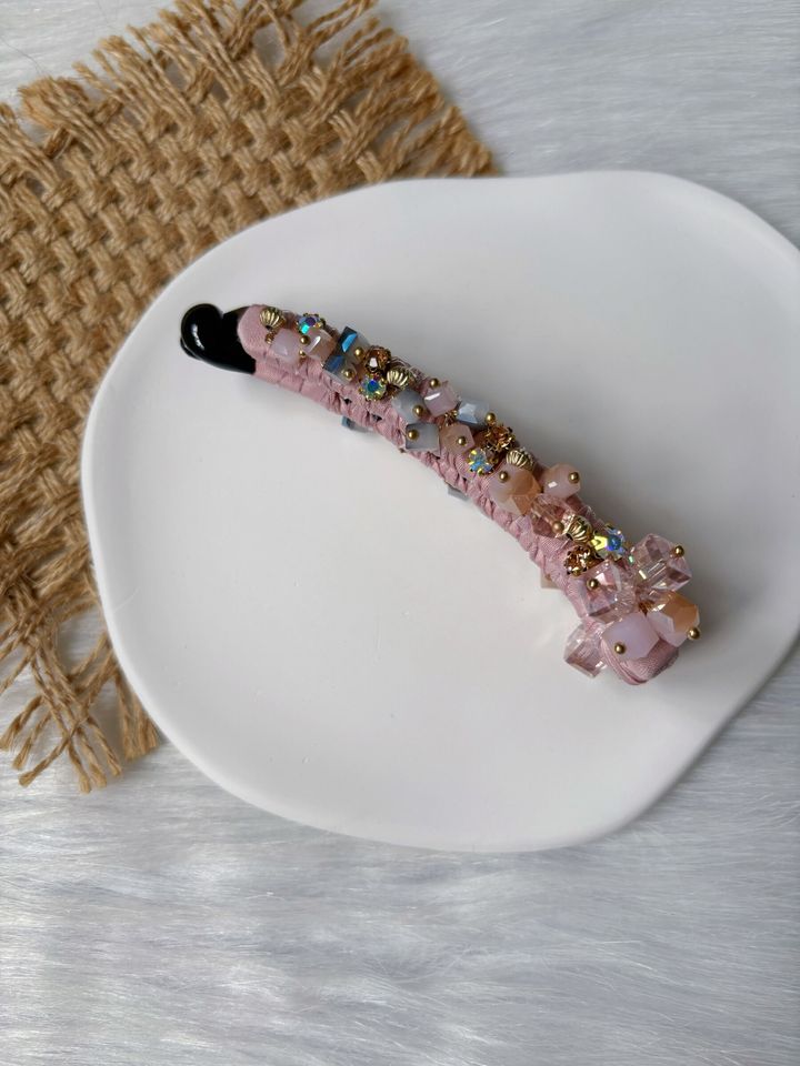 handmade crystal banana crystal