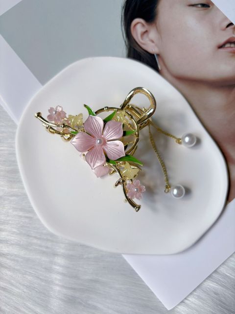 sakura flower claw clip (8cm)