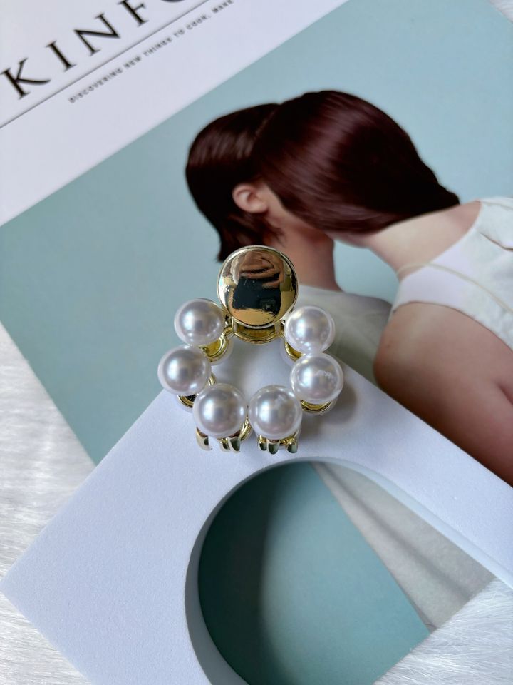 pearl claw clip (4cm)