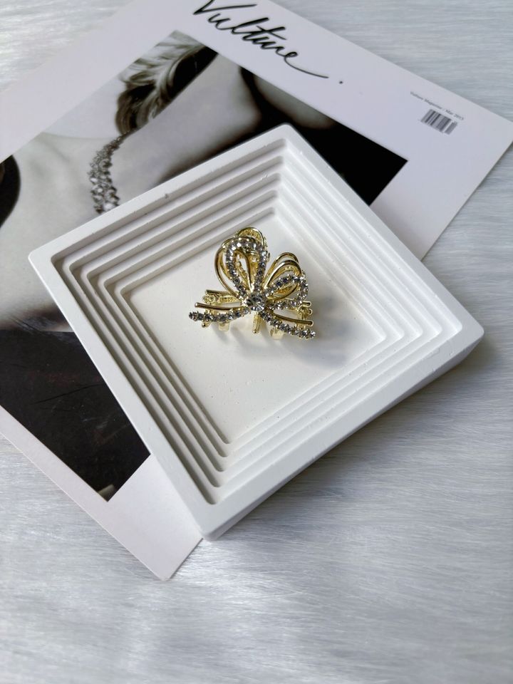 crystal claw clip (3.5cm)