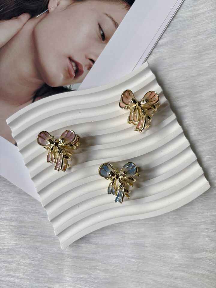 oil drop ribbon claw clip (3cm)