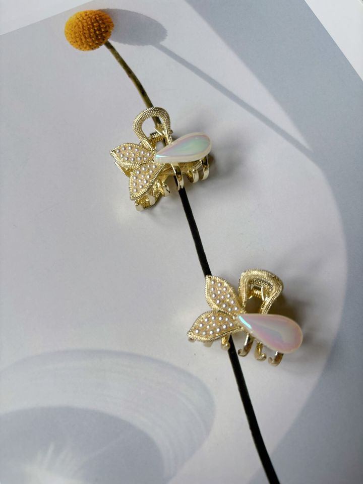 pearl mermaid tail claw clip (3.5cm)