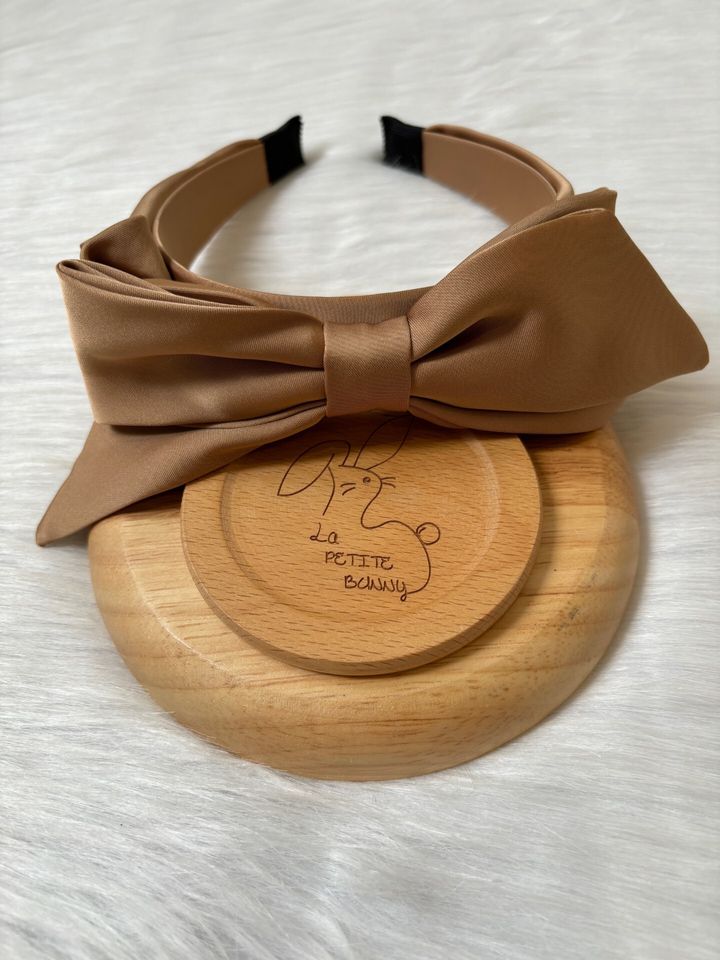 premium satin ribbon headband