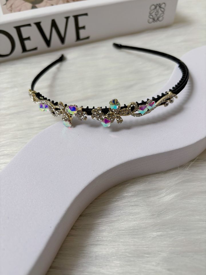 K9 crystal headband