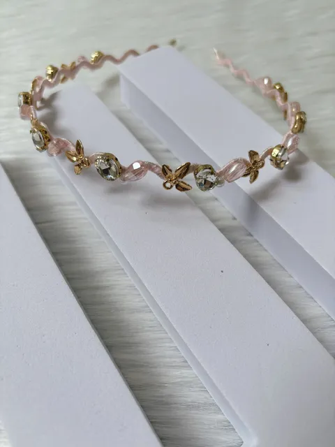 handmade crystal headband