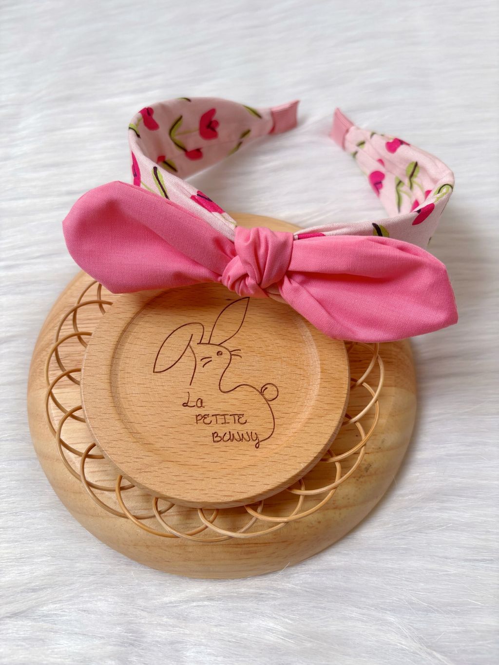 sweet floral print headband