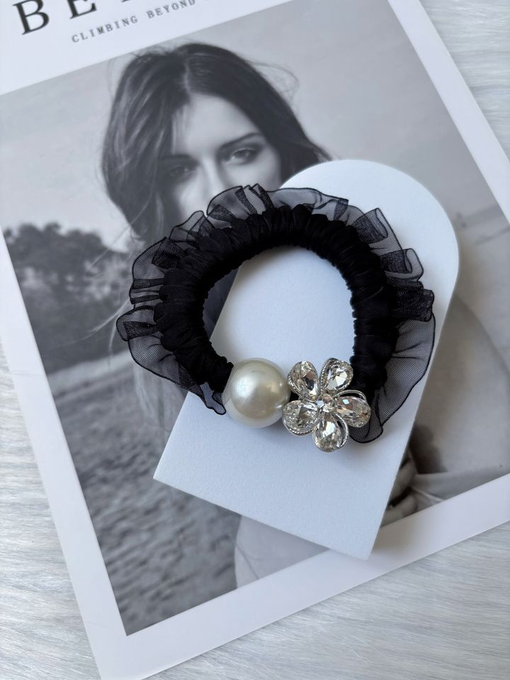 premium organza scrunchy