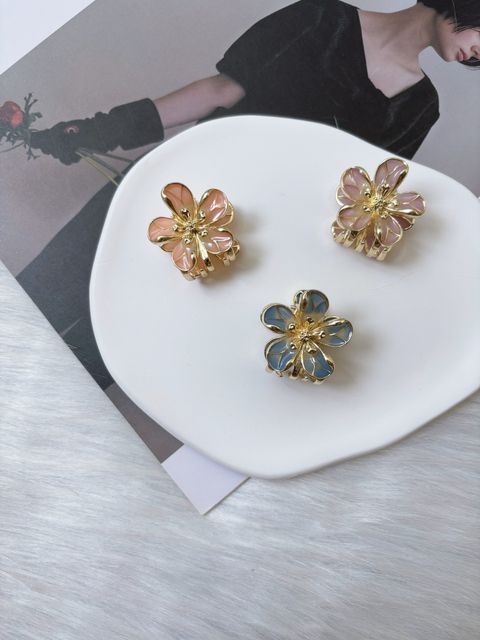 oil drop flower claw clip (2cm)