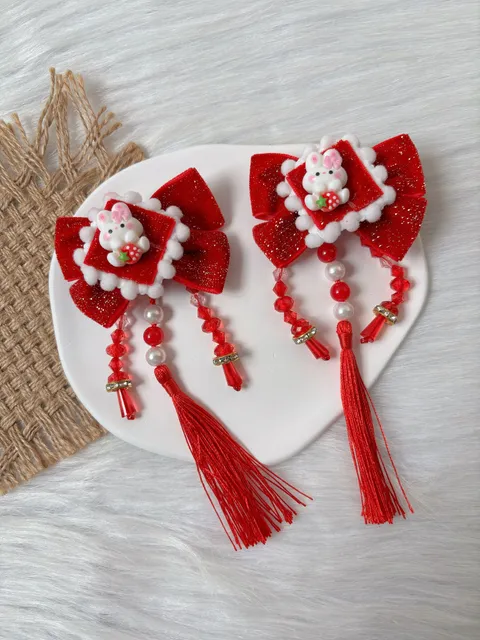 cute bunny duck clip (1pair)