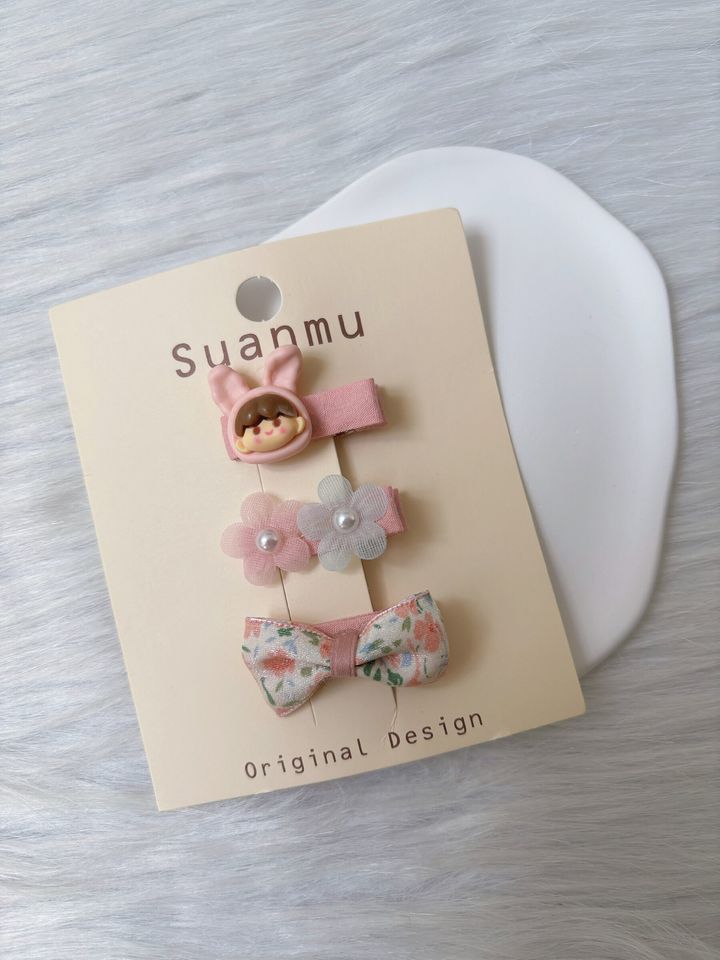 handmade duck clip (3 in 1 set)