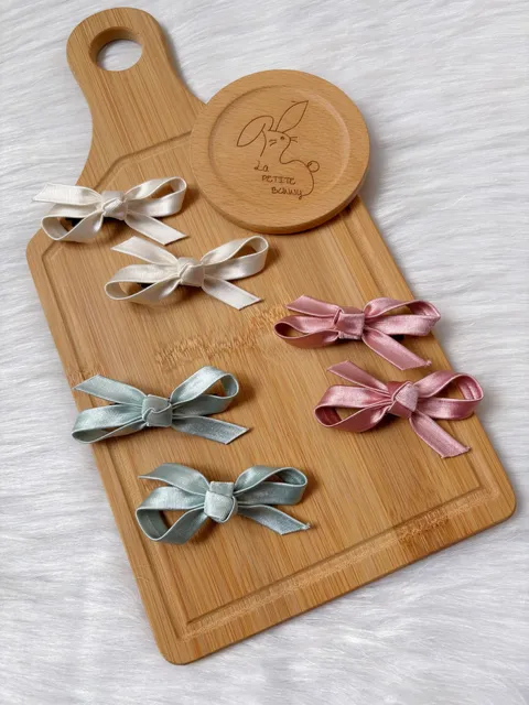 handmade ribbon duck clip (1pair)