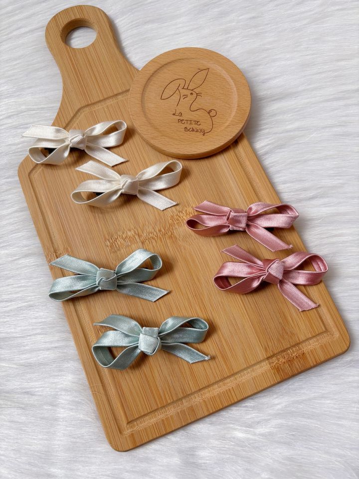 handmade ribbon duck clip (1pair)