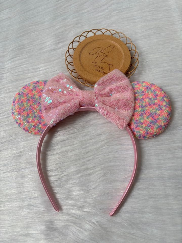 sequin minnie headband