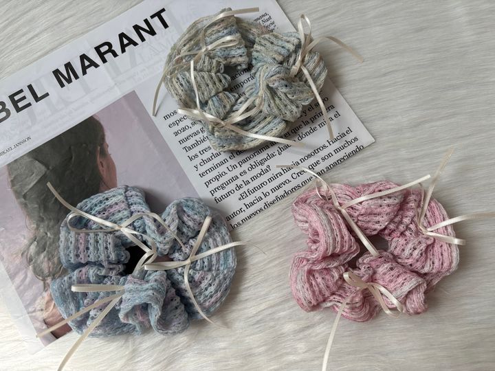 korean style scrunchy