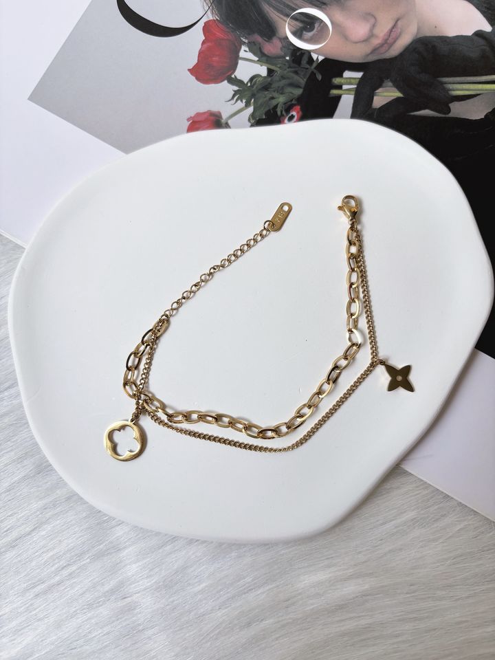 dual layering bracelet