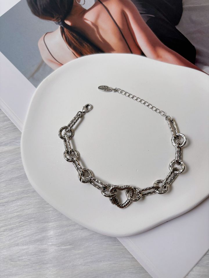 korean style heart bracelet
