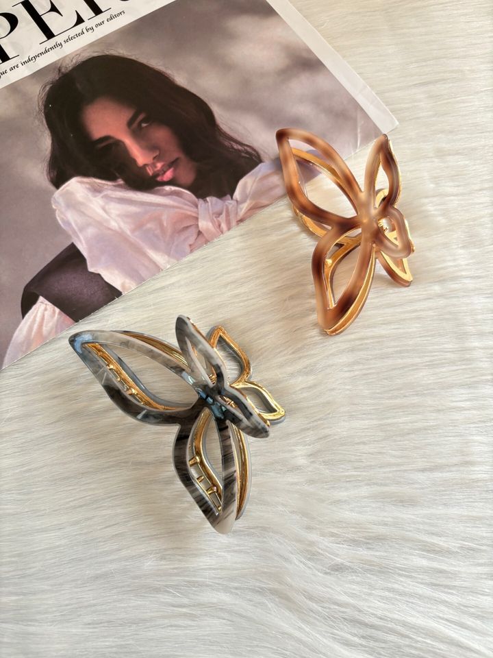 premium acetate butterfly claw clip (11cm)