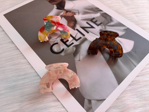 acetate claw clip (5cm)