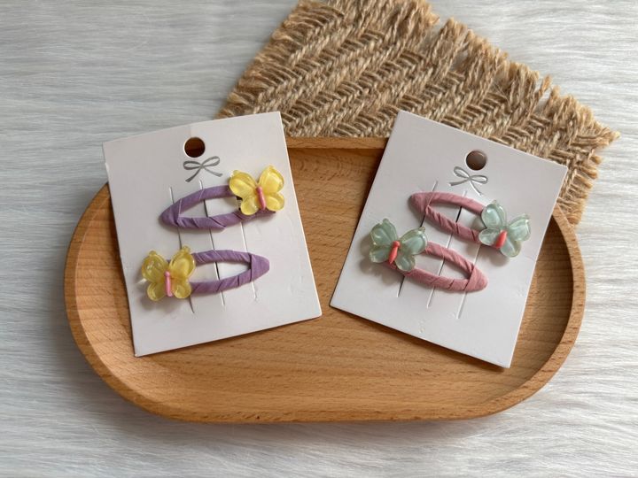 sweet butterfly bb clip (1pair)