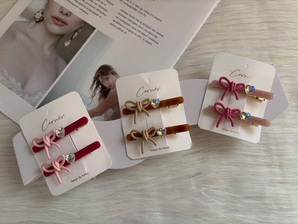 korean style duck clip (1pair)