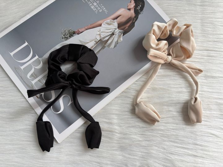 korean style scrunchy