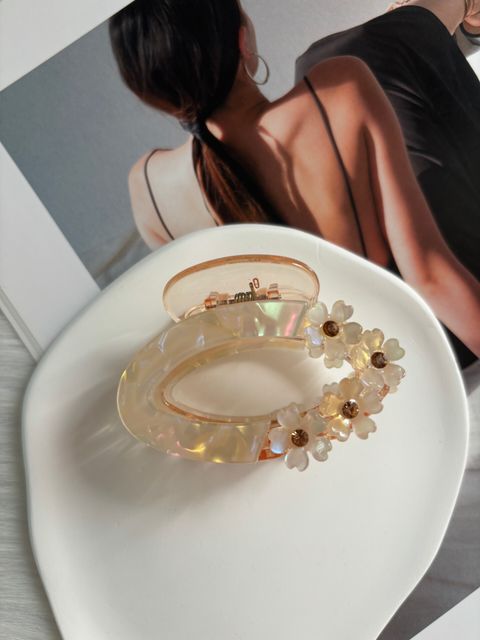 premium acetate claw clip (6cm)