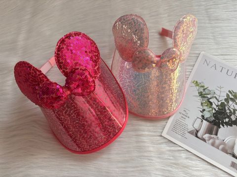 sequin minnie sun hat