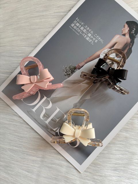 sweet ribbon claw clip (8cm)