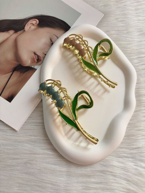 bell flower claw clip (11cm)