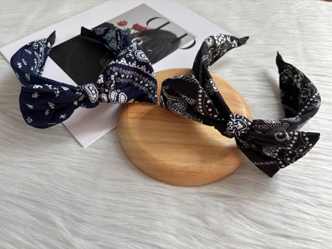 bohemian print headband (dark tone)