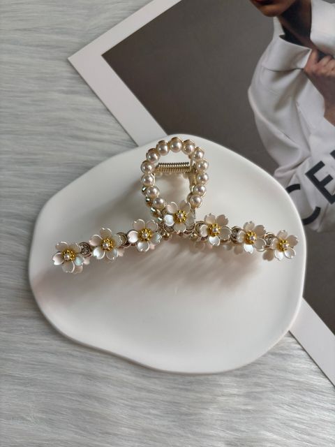shell flower claw clip (11cm)