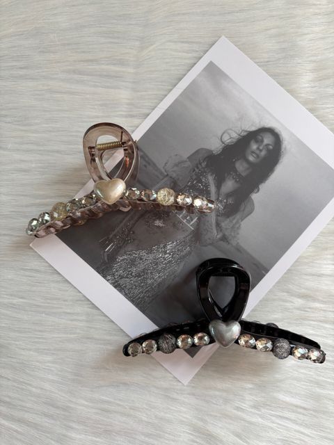 heart claw clip (12cm)