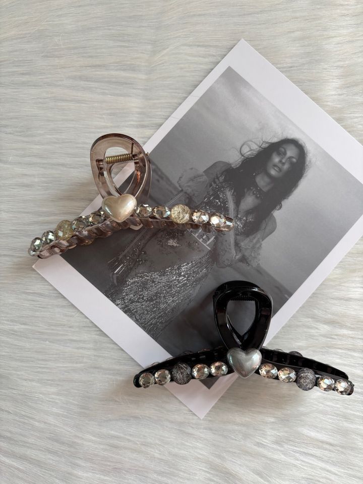 heart claw clip (12cm)