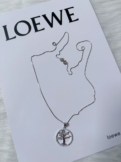 eternal roots necklace (925 silver & zirconia stone)