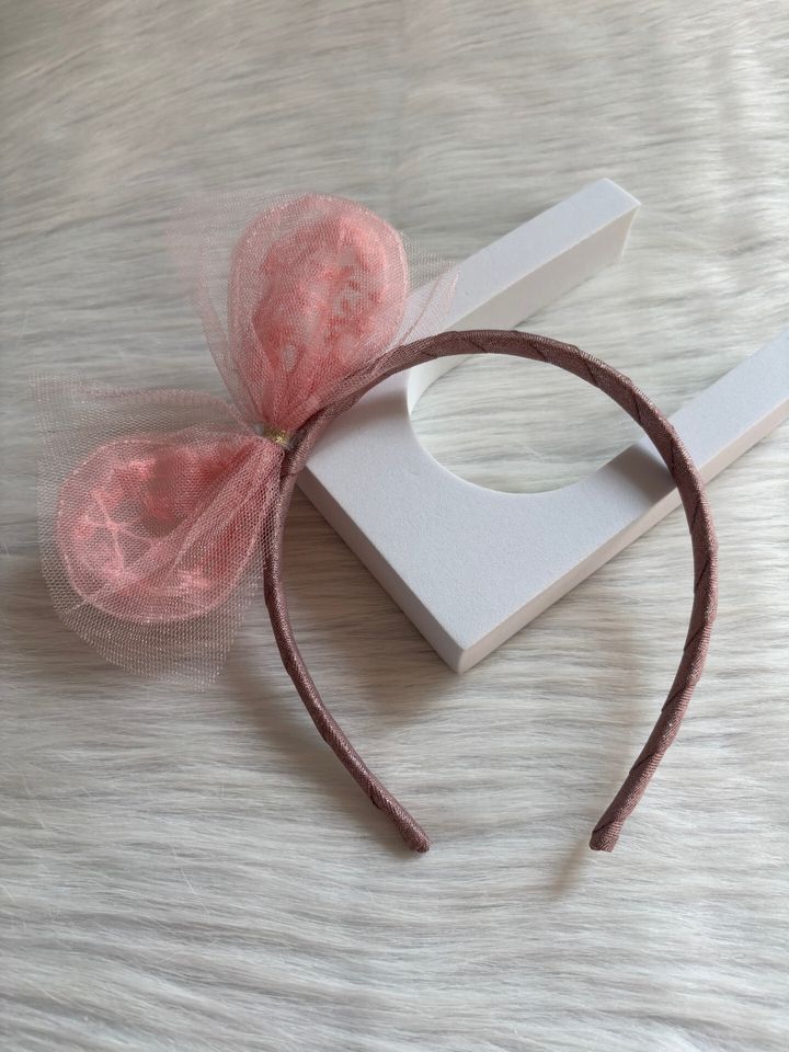 embossed ribbon headband