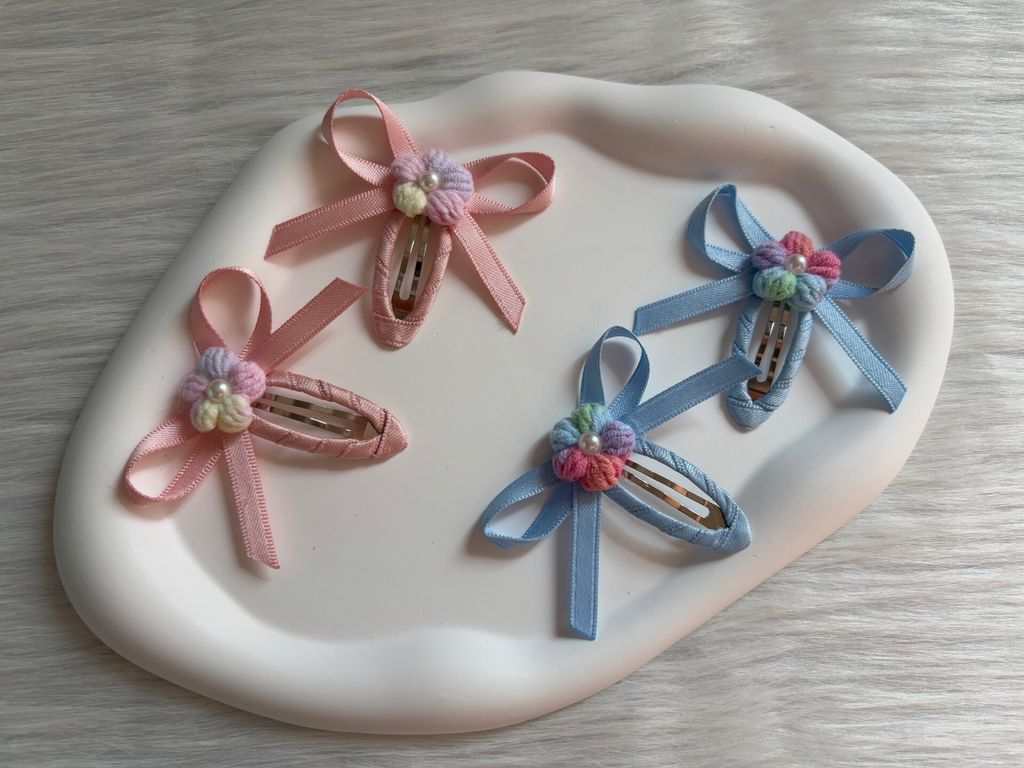 sweet flower bb clip (1pair)