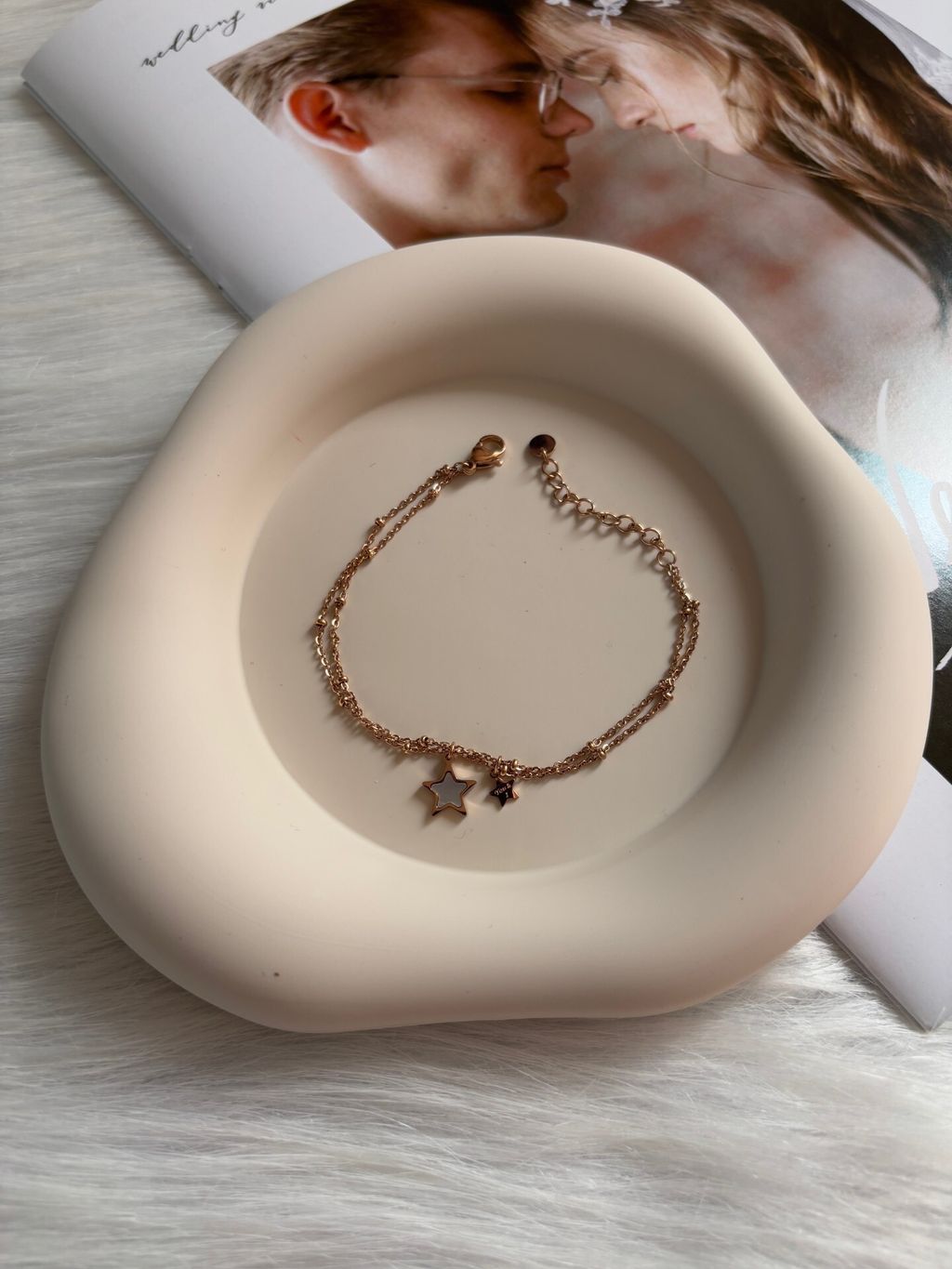 eternal star stainless steel bracelet