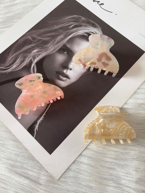 acetate claw clip (6cm)