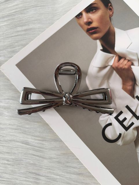 minimalist ribbon claw clip (11cm)