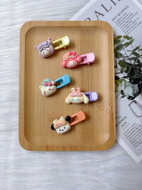 sanrio family duck clip (5 in 1 set)